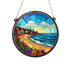 Coast Scene Stained Glass Effect Suncatcher